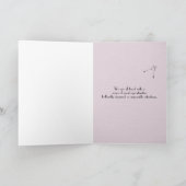 Zwarte dandelion ademt inspiratie kaart (Binnen)