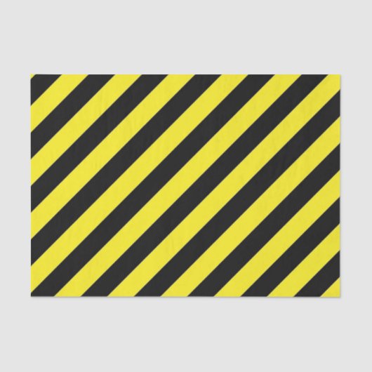 ZWARTE DIAGONAAL STRIPE WEEFSELPAPIER TISSUEPAPIER (Voorkant)
