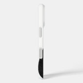 Zwarte dikke kat met groene ogen Aangepaste tekst Case-Mate iPhone Case (Achterkant / Rechts)