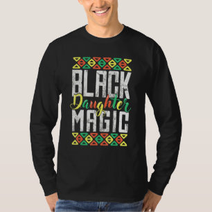 Zwarte Dochter Magic African American Pride Women T-shirt