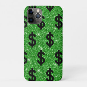 Zwarte dollarteken geld ondernemer Wall Street iPhone 11 Pro Hoesje