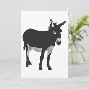 Zwarte Donkey Kaart