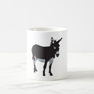 Zwarte Donkey Koffiemok