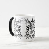 Zwarte Dood 777 - Kruis Magische Mok (Voorkant links)