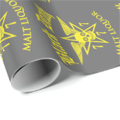 Zwarte Dood 777 - Moutdrank Cadeaupapier (Rol Hoek)