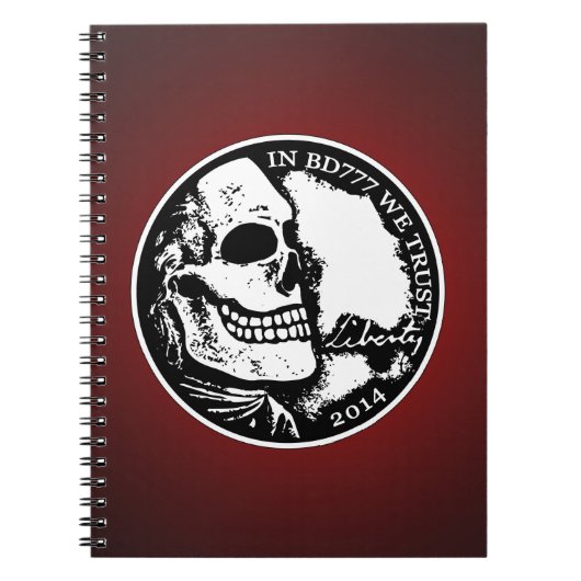 Zwarte Dood 777 - Vrijheid Notitieboek (Voorkant)