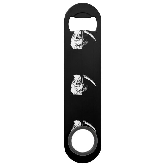 zwarte dood speed flessenopener (Voorkant)