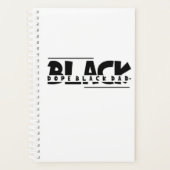 Zwarte Dope Dag Planner (Voorkant)