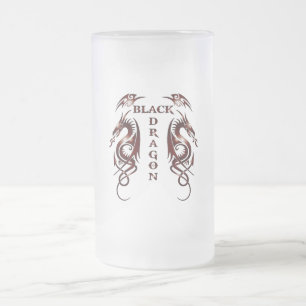 Zwarte Draak Bierglas Matglas Bierpul