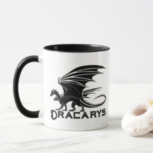 Zwarte Draak “Dracarys” Power Mok