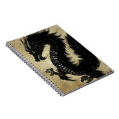 Zwarte draak notitieboek (Rechterzijde)