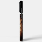 Zwarte draak stijgt boven bos Case-Mate iPhone case (Achterkant / Links)