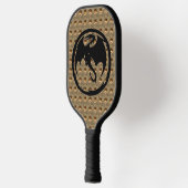 Zwarte Dragon goudkartonnen paddle (Links)