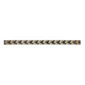 Zwarte Dragon Rustic Achtergrond Lint (Voorkant)