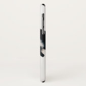 Zwarte droombestrijder met veren Case-Mate iPhone case (Achterkant/links)