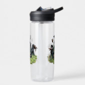 Zwarte Duitse kortharige pointers Waterfles (Links)