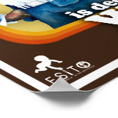 Zwarte dynamiet poster (Hoek)