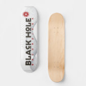 Zwarte-eenhoevige inktskateboard "Klassiek" Skateboard (Voorkant)