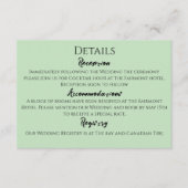 Zwarte eenhoorn Paarse rode salie bloemen Informatiekaartje (Voorkant)