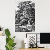 zwarte eikel poster (Thuiskantoor)