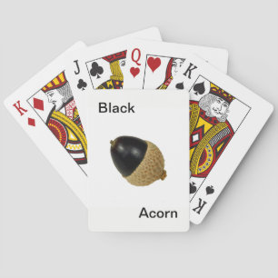 Zwarte Eikel Speelkaarten