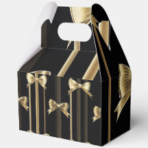 Zwarte elegantie decoratieve doos