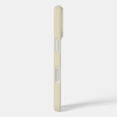 Zwarte en beige oude Typografie Persoonlijke naam Case-Mate iPhone Case (Achterkant / Rechts)