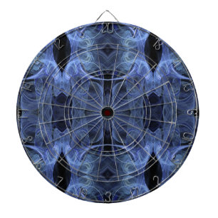 Zwarte en Blauwe Kartonnen Dart Board Dartbord