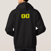 "ZWARTE EN GEEL" Hoodies (Achterkant)