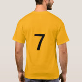 ZWARTE EN GOUDE T-SHIRT 7 (Achterkant)