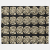 zwarte en gouden deken (Voorkant (Horizontaal))