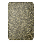 Zwarte en gouden glitter Sparkle Badmat (Voorkant Verticaal)