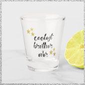 Zwarte en gouden koelste Broeder ooit Shot Glas