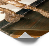 Zwarte en goudlak poster (Hoek)