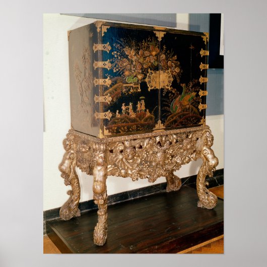 Zwarte en goudlak poster (Voorkant)