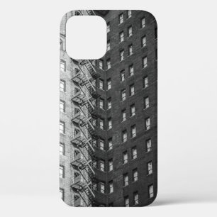 ZWARTE EN GRAY CONCRETE GEBOUWEN iPhone 12 HOESJE