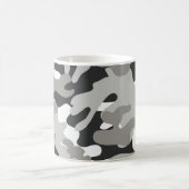 Zwarte en grijze Camo Koffiemok (Center)