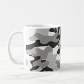 Zwarte en grijze Camo Koffiemok (Links)