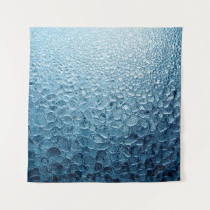 Zwarte en grijze florale kleed wandkleed