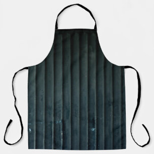 Zwarte en grijze houten deur schort