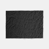 Zwarte en grijze kleed fleece deken (Voorkant (Horizontaal))