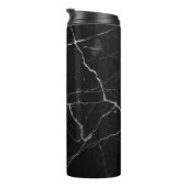 Zwarte en grijze smelttextuur thermosbeker (Geroteerd rechts)