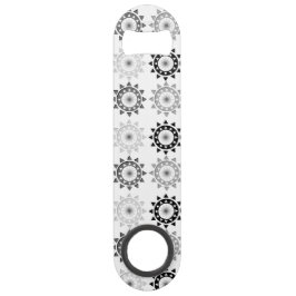 Zwarte en grijze zonnesnelheid speed flessenopener