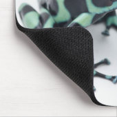 zwarte en groene gifkikker ( dendroba ) muismat (Hoek)