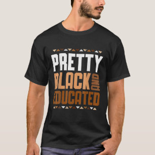  zwarte en opgeleide zwarte geschiedenis maand BLM T-shirt