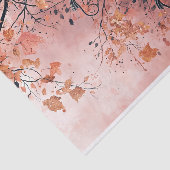 Zwarte en Roze Pompoen Herfst Decoupage Tissuepapier (Detail)