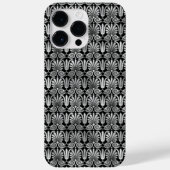 ZWARTE EN SILVER PATRONEN Case-Mate iPhone CASE (Achterkant)