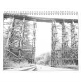 Zwarte en witte agenda kalender (Hoes)