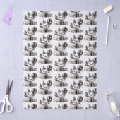 Zwarte en witte Axolotls Verjaardag Tissuepapier (Craft)