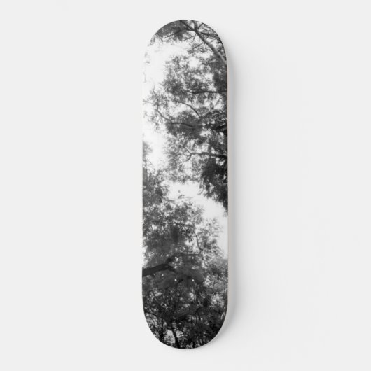 Zwarte en witte bomen Dream #1 #wall #art Skateboard (Voorkant)